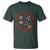Patriotic American Eagle Graphic T Shirt Never Back Down Never Surrender Memorial for Freedom Fighters - Wonder Print Shop