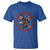 Patriotic American Eagle Graphic T Shirt Never Back Down Never Surrender Memorial for Freedom Fighters - Wonder Print Shop