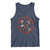 Patriotic American Eagle Graphic Tank Top Never Back Down Never Surrender Memorial for Freedom Fighters - Wonder Print Shop