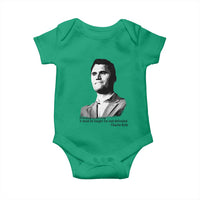 Freedom Is Not Free Baby Onesie Defender of Liberty Charlie Kirk Tribute - Wonder Print Shop