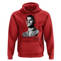 Freedom Is Not Free Hoodie Defender of Liberty Charlie Kirk Tribute - Wonder Print Shop