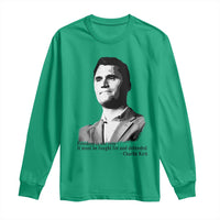 Freedom Is Not Free Long Sleeve Shirt Defender of Liberty Charlie Kirk Tribute - Wonder Print Shop