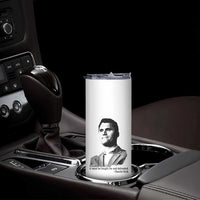Freedom Is Not Free Skinny Tumbler Defender of Liberty Charlie Kirk Tribute - Wonder Print Shop