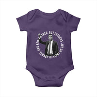 Legends Live Forever Tribute Baby Onesie Charlie Kirk Legacy Remembrance - Wonder Print Shop