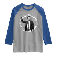 Legends Live Forever Tribute Raglan Shirt Charlie Kirk Legacy Remembrance - Wonder Print Shop