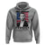 Never Surrender Freedom Hoodie Patriotic Charlie Kirk Tribute American Flag - Wonder Print Shop