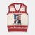 Never Surrender Freedom V-Neck Knit Sweater Vest Patriotic Charlie Kirk Tribute American Flag - Wonder Print Shop