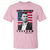 Never Surrender Freedom T Shirt Patriotic Charlie Kirk Tribute American Flag - Wonder Print Shop