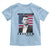 Never Surrender Freedom Toddler T Shirt Patriotic Charlie Kirk Tribute American Flag - Wonder Print Shop