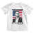 Never Surrender Freedom Toddler T Shirt Patriotic Charlie Kirk Tribute American Flag - Wonder Print Shop