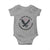 Christian Faith Patriotic Baby Onesie Death Deliver The Believer To Jesus American Eagle Graphic - Wonder Print Shop