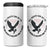 Christian Faith Patriotic 4 in 1 Can Cooler Tumbler Death Deliver The Believer To Jesus American Eagle Graphic - Wonder Print Shop