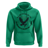 Christian Faith Patriotic Hoodie Death Deliver The Believer To Jesus American Eagle Graphic - Wonder Print Shop