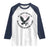 Christian Faith Patriotic Raglan Shirt Death Deliver The Believer To Jesus American Eagle Graphic - Wonder Print Shop