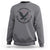 Christian Faith Patriotic Sweatshirt Death Deliver The Believer To Jesus American Eagle Graphic - Wonder Print Shop