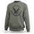 Christian Faith Patriotic Sweatshirt Death Deliver The Believer To Jesus American Eagle Graphic - Wonder Print Shop