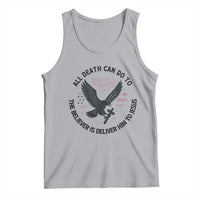Christian Faith Patriotic Tank Top Death Deliver The Believer To Jesus American Eagle Graphic - Wonder Print Shop