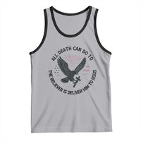 Christian Faith Patriotic Tank Top Death Deliver The Believer To Jesus American Eagle Graphic - Wonder Print Shop
