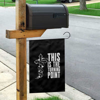 This is the Turning Point Garden Flag Husband Father Patriot Charlie Kirk Tribute Christian Faith - Wonder Print Shop