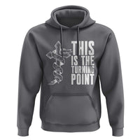 This is the Turning Point Hoodie Husband Father Patriot Charlie Kirk Tribute Christian Faith - Wonder Print Shop