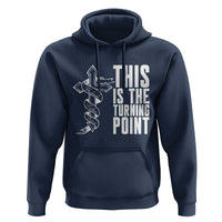 This is the Turning Point Hoodie Husband Father Patriot Charlie Kirk Tribute Christian Faith - Wonder Print Shop
