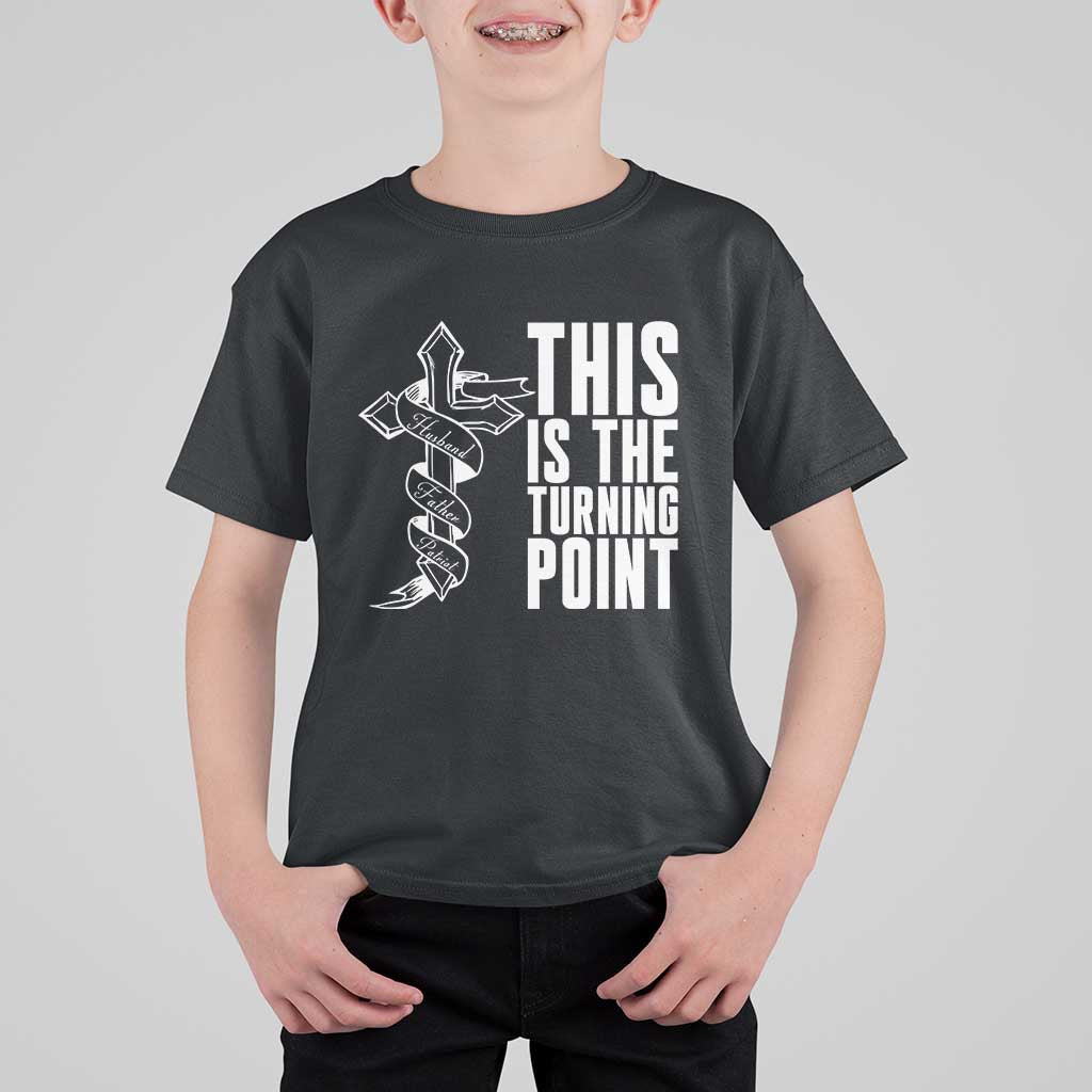 This is the Turning Point T Shirt For Kid Husband Father Patriot Charlie Kirk Tribute Christian Faith - Wonder Print Shop