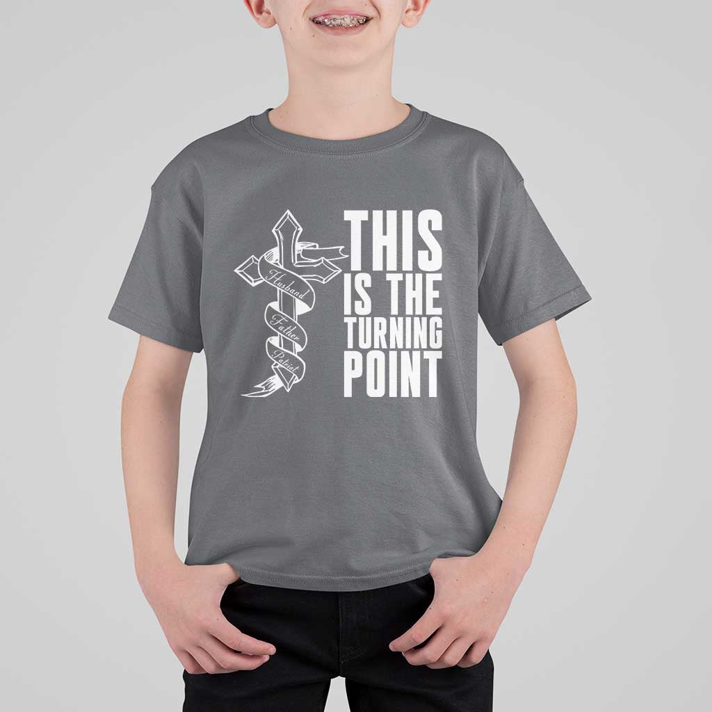 This is the Turning Point T Shirt For Kid Husband Father Patriot Charlie Kirk Tribute Christian Faith - Wonder Print Shop
