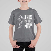 This is the Turning Point T Shirt For Kid Husband Father Patriot Charlie Kirk Tribute Christian Faith - Wonder Print Shop