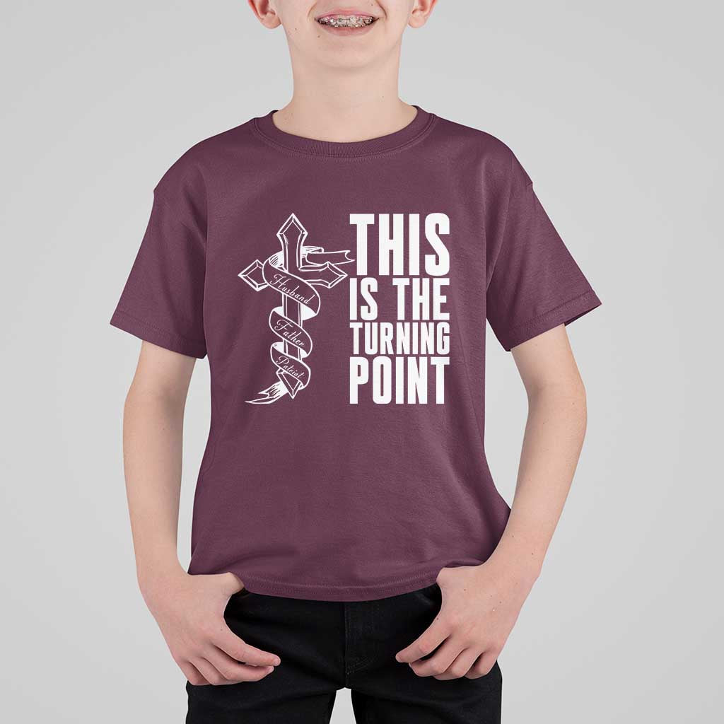 This is the Turning Point T Shirt For Kid Husband Father Patriot Charlie Kirk Tribute Christian Faith - Wonder Print Shop