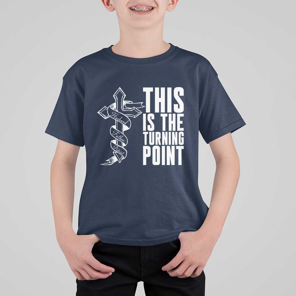 This is the Turning Point T Shirt For Kid Husband Father Patriot Charlie Kirk Tribute Christian Faith - Wonder Print Shop