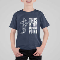 This is the Turning Point T Shirt For Kid Husband Father Patriot Charlie Kirk Tribute Christian Faith - Wonder Print Shop