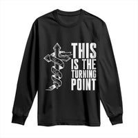 This is the Turning Point Long Sleeve Shirt Husband Father Patriot Charlie Kirk Tribute Christian Faith - Wonder Print Shop