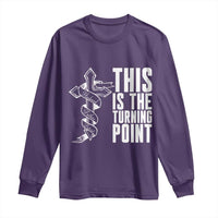This is the Turning Point Long Sleeve Shirt Husband Father Patriot Charlie Kirk Tribute Christian Faith - Wonder Print Shop