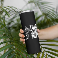 This is the Turning Point Skinny Tumbler Husband Father Patriot Charlie Kirk Tribute Christian Faith - Wonder Print Shop