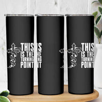 This is the Turning Point Skinny Tumbler Husband Father Patriot Charlie Kirk Tribute Christian Faith - Wonder Print Shop