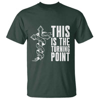 This is the Turning Point T Shirt Husband Father Patriot Charlie Kirk Tribute Christian Faith - Wonder Print Shop