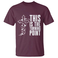 This is the Turning Point T Shirt Husband Father Patriot Charlie Kirk Tribute Christian Faith - Wonder Print Shop