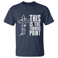 This is the Turning Point T Shirt Husband Father Patriot Charlie Kirk Tribute Christian Faith - Wonder Print Shop