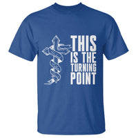 This is the Turning Point T Shirt Husband Father Patriot Charlie Kirk Tribute Christian Faith - Wonder Print Shop