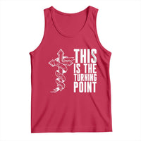 This is the Turning Point Tank Top Husband Father Patriot Charlie Kirk Tribute Christian Faith - Wonder Print Shop