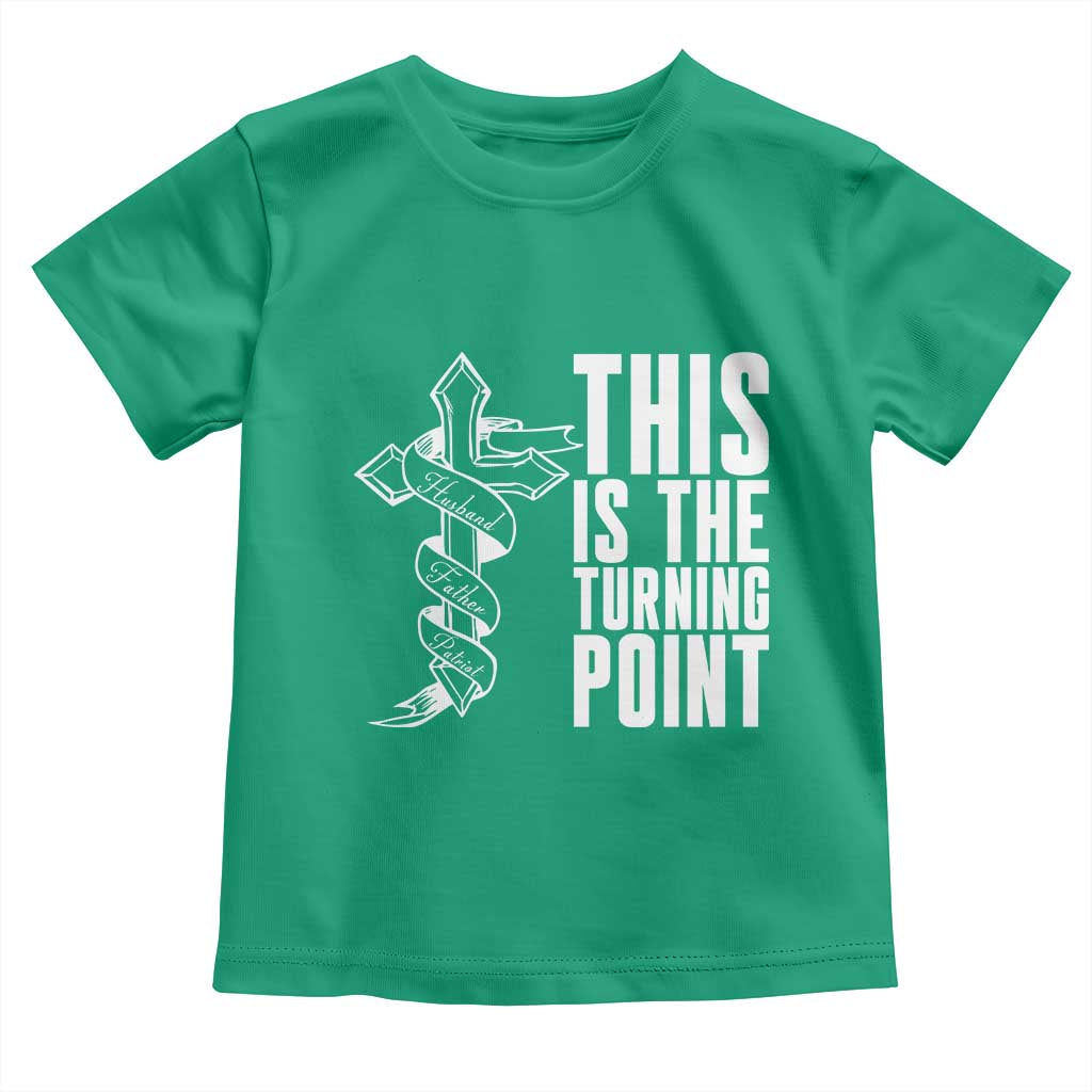 This is the Turning Point Toddler T Shirt Husband Father Patriot Charlie Kirk Tribute Christian Faith - Wonder Print Shop