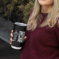 This is the Turning Point Tumbler Cup Husband Father Patriot Charlie Kirk Tribute Christian Faith - Wonder Print Shop