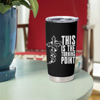 This is the Turning Point Tumbler Cup Husband Father Patriot Charlie Kirk Tribute Christian Faith - Wonder Print Shop
