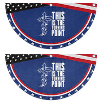 This is the Turning Point Patriotic Fan Flag Husband Father Patriot Charlie Kirk Tribute Christian Faith