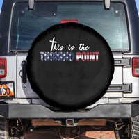This is The Turning Point Spare Tire Cover Patriotic American Flag Graphic - Wonder Print Shop