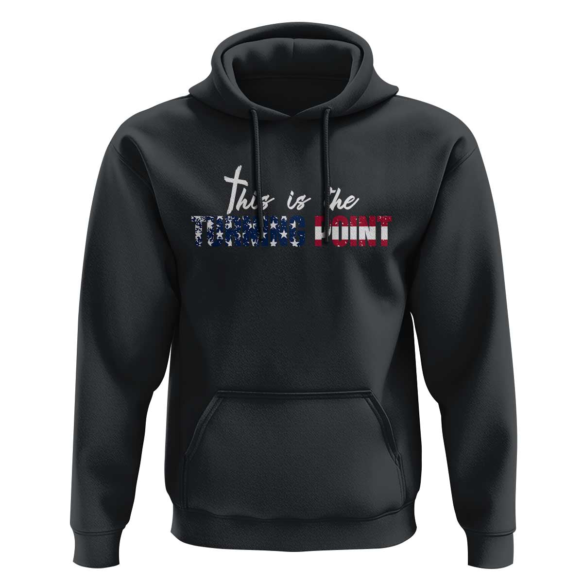 This is The Turning Point Hoodie Patriotic American Flag Graphic - Wonder Print Shop