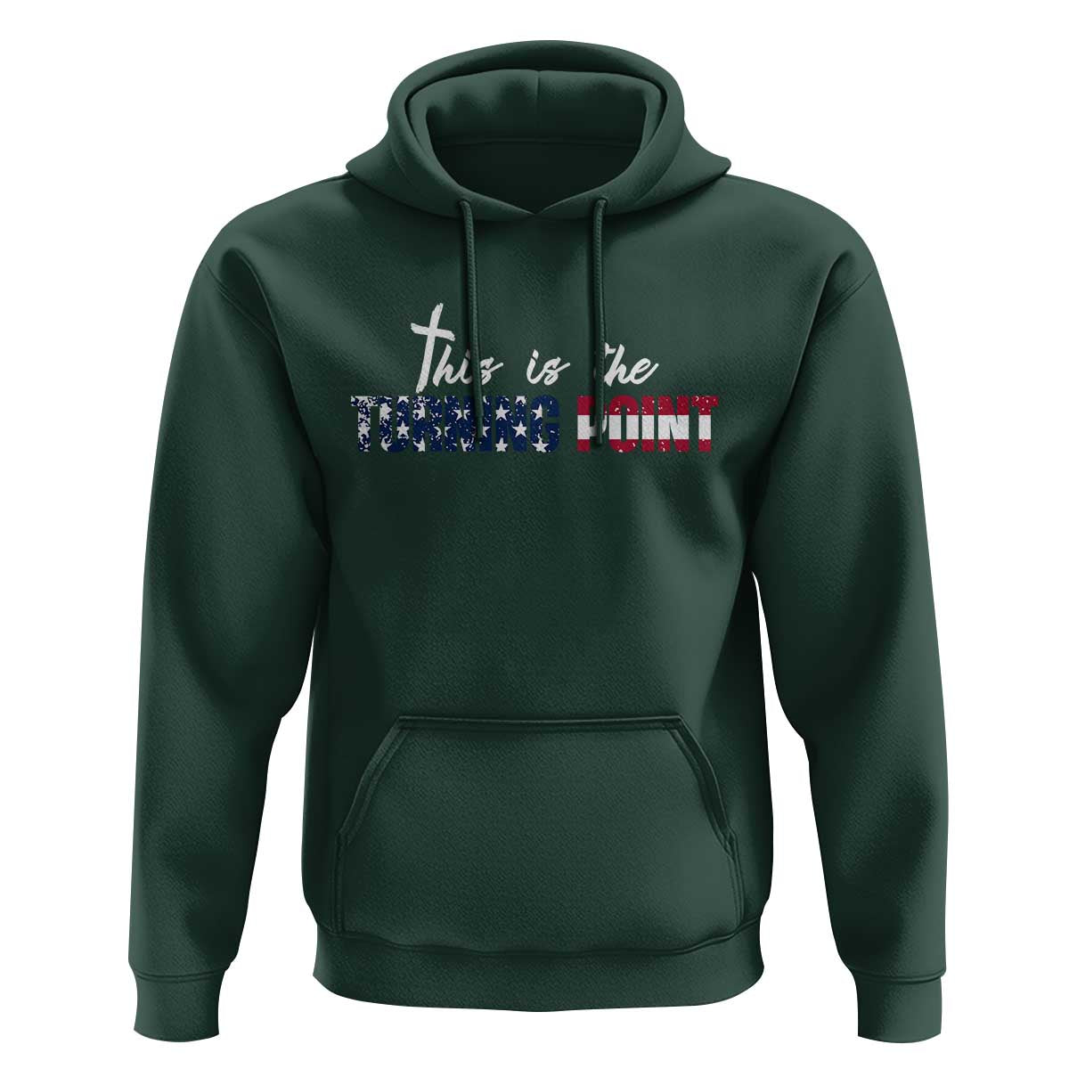 This is The Turning Point Hoodie Patriotic American Flag Graphic - Wonder Print Shop