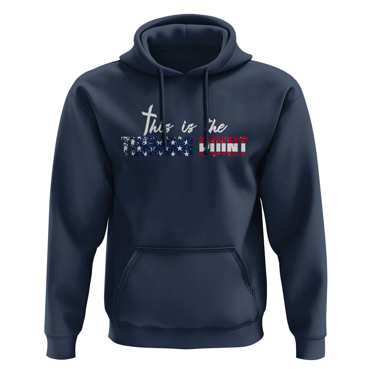 This is The Turning Point Hoodie Patriotic American Flag Graphic - Wonder Print Shop
