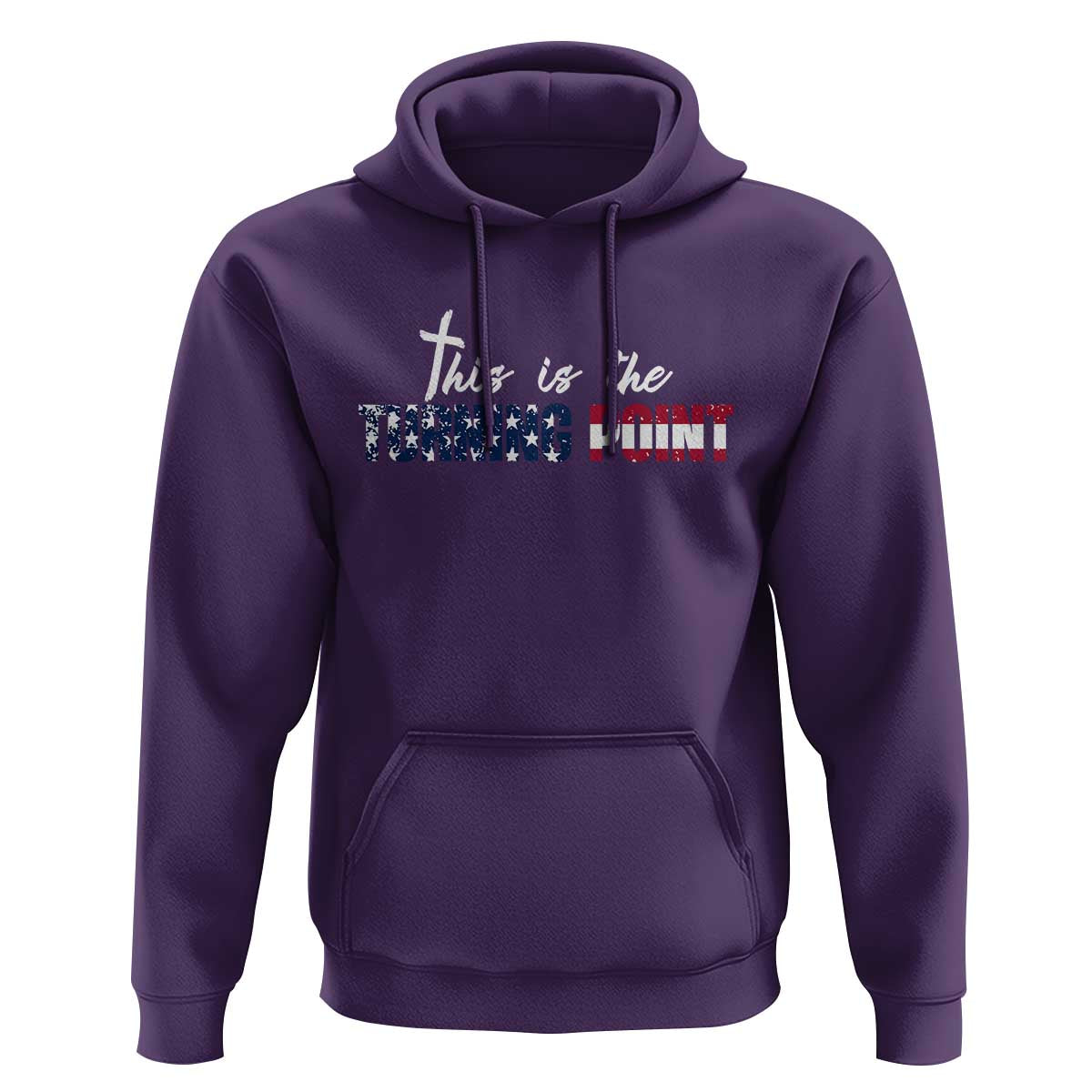 This is The Turning Point Hoodie Patriotic American Flag Graphic - Wonder Print Shop