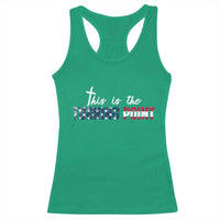 This is The Turning Point Racerback Tank Top Patriotic American Flag Graphic - Wonder Print Shop